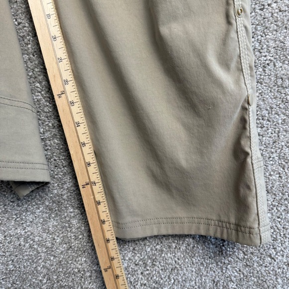 Prana Zion Mens Size 40x30 Khaki Stretch‎ Utility Cargo Pants Outdoor Adventure - Picture 4 of 9
